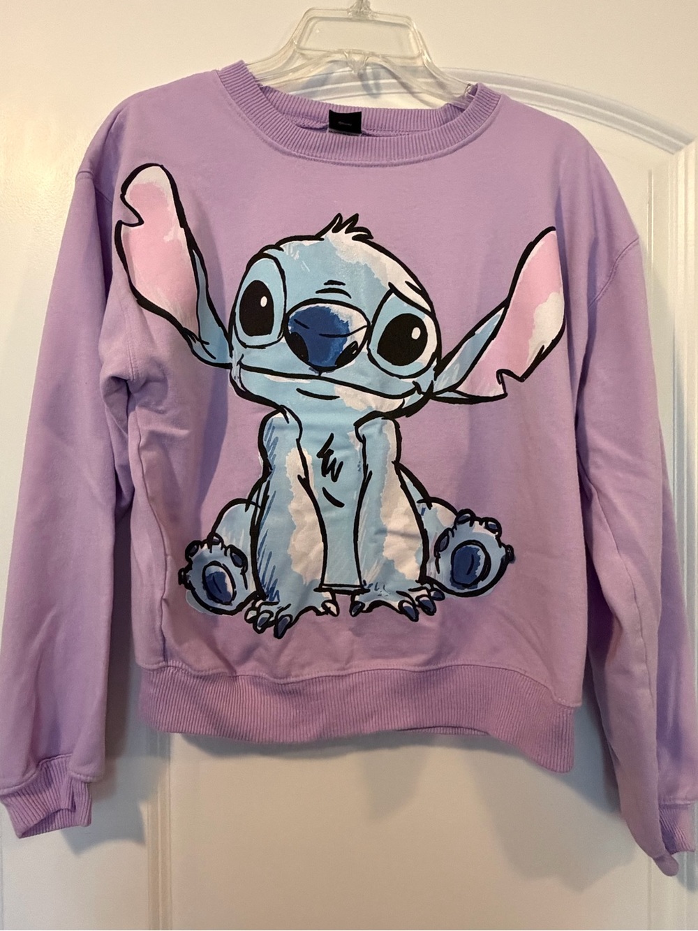 Disney Lavender Crewneck Pullover